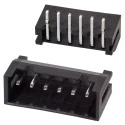 Hirose DF3 Series Right Angle Through Hole PCB Header, 6 Contacts, 2 mm Pitch, 1 Row, Shrouded DF3A-6P-2DS