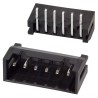 Hirose DF3 Series Right Angle Through Hole PCB Header, 6 Contacts, 2 mm Pitch, 1 Row, Shrouded DF3A-6P-2DS