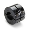 Ruland Double Wide One-Piece Clamp Screw Steel Shaft Collar, Bore 8 mm, OD 18 mm, Width 20 mm MWCL-8-F