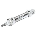 RS PRO ISO Standard Cylinder 20mm Bore, 80mm Stroke Double Acting Aluminium Body 10 bar Maximum Pressure 235-1178