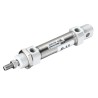 RS PRO ISO Standard Cylinder 20mm Bore, 80mm Stroke Double Acting Aluminium Body 10 bar Maximum Pressure 235-1178
