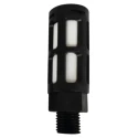 RS PRO Plastic Muffler 1/8 in Threaded Pneumatic Silencer 100 psi 235-1217