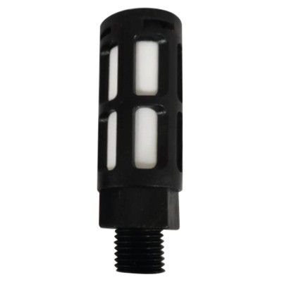 RS PRO Plastic Pneumatic Muffler Threaded G1/4 in Male 100 psi Maximum Operating Pressure 235-1218