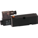 RS PRO Pneumatic Solenoid Valve 3/2 Interchangeable, 5/2 Solenoid/Spring Aluminium Body 1/4 Inch Port 8 Bar 235-1286