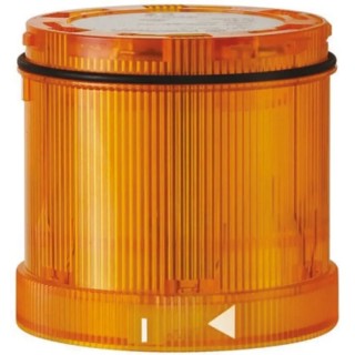 Werma 644 Series Yellow Steady Effect Beacon Unit LED Bulb 24V DC IP65 644.380.55