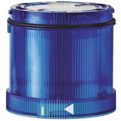 Werma 644 Series Blue Steady Effect Beacon Unit, LED Bulb 24V DC IP65 644.580.55