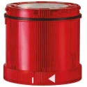 Werma 843 Series Red Steady Effect Beacon Unit, LED Bulb, 24V DC, IP54 843.180.55