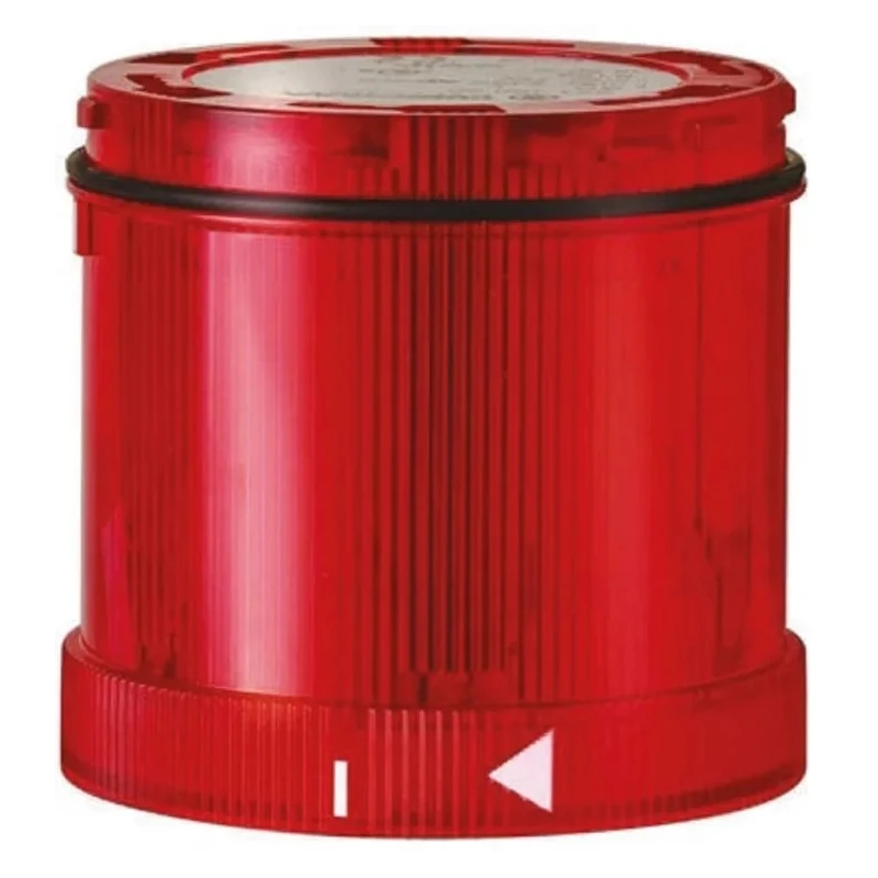 Werma 843 Series Red Steady Effect Beacon Unit, LED Bulb, 24V DC, IP54 843.180.55