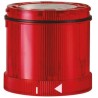 Werma 843 Series Red Steady Effect Beacon Unit, LED Bulb, 24V DC, IP54 843.180.55