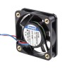 ebm-papst 400 F Series Plug N' Play DC Axial Fan, 12V dc, 9 m³/h Airflow, 800mW Power, 6000rpm Speed, Protection IP20