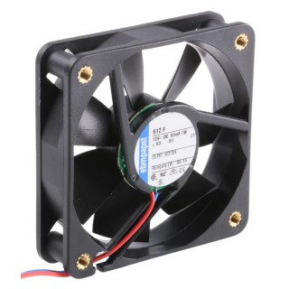 ebm-papst 600 F Series Axial Fan 12V dc 1W 29 m³/h Air Flow 3900rpm Sleeve Bearing IP20 