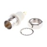 Amphenol RF BNC Series Coaxial Connector Panel Mount Female, 75 Ω, Straight Body Nickel Plated Solder B6651B1-NNYL3G-75