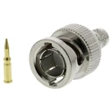 Amphenol RF BNC Series Coaxial Connector Cable Male BNC, 75 Ω, Straight Body Crimp B1121A1-ND3G-3-75