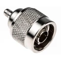 Amphenol RF N Type Series Coaxial Connector Cable Male N Connector, 50 Ω, Straight Body Crimp N1121A1-NT3G-1-50