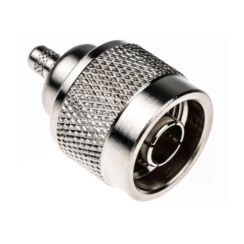 Amphenol RF N Type Series Coaxial Connector Cable Male N Connector, 50 Ω, Straight Body Crimp N1121A1-NT3G-1-50