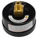 RS PRO 50 mm Steel Case Back Entry Pressure Gauge BSP 1/8 in Connection 160psi 235-1295