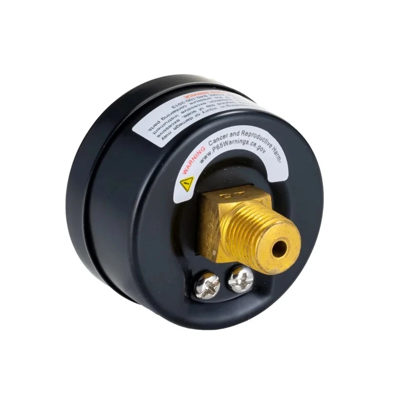 RS PRO 50 mm Steel Case Back Entry BSP 1/4 in Pressure Gauge 160 psi 235-1296