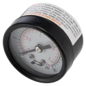 RS PRO Steel Case 40 mm Dial Dual Scale BSP 1/8 inch BSP 1/8 inch Pressure Gauge 0 to 30 psi 235-1289