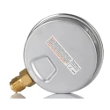 RS PRO 100 mm BSP 1/2 in 1/2 in BSP Pressure Gauge 200 psi 235-1297
