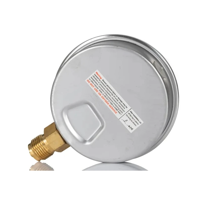 RS PRO 100 mm BSP 1/2 in 1/2 in BSP Pressure Gauge 200 psi 235-1297