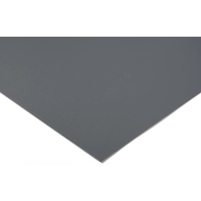 RS PRO Grey PVC Plastic Sheet 1 m x 500 mm x 40 mm 700-9843