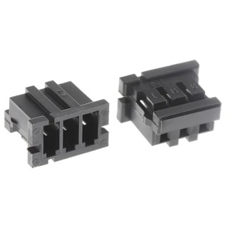 Hirose DF3 Female Connector Housing 1 mm Pitch 3 Way 1 Row Straight DF3-3S-2C