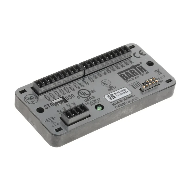 BARTH lococube mini-PLC Series PLC I/O Module, 10-Input Digital Analogue, 9 Outputs Solid State PWM Output 0850-0850