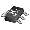 Nexperia 1 A NPN Transistor, 80 V, 3-Pin SOT-223 Surface Mount BCP56-16TX