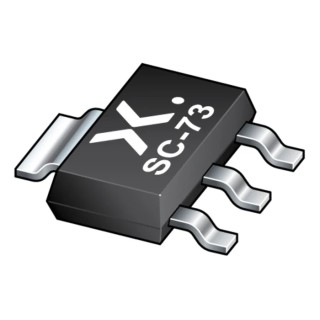 Nexperia 1 A NPN Transistor, 80 V, 3-Pin SOT-223 Surface Mount BCP56-16TX