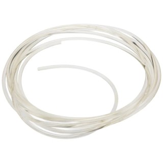 RS PRO Clear Round Polyurethane Belt 5 mm Diameter 5 m Length for 40 mm Minimum Pulley Diameter 701-0647