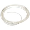 RS PRO Clear Round Polyurethane Belt 5 mm Diameter 5 m Length for 40 mm Minimum Pulley Diameter 701-0647