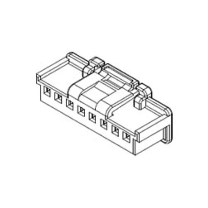 Molex DuraClik Female Connector Housing 2 mm Pitch 5 Way 1 Row Straight 5023510500