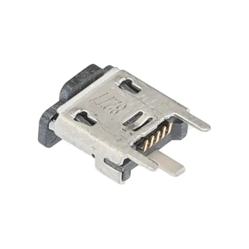 Molex Vertical Surface Mount Female 1 Port Micro USB Type B USB Connector 1.8A 30V USB 2.0 1051330001