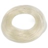 RS PRO 30 m 4 mm Diameter Clear Round Polyurethane Belt for Use with 32 mm Minimum Pulley Diameter 701-0657