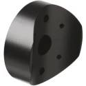 Werma Incandescent Black Pole Adapter for use with 894 Traffic Light Beacons, 494 975.894.02