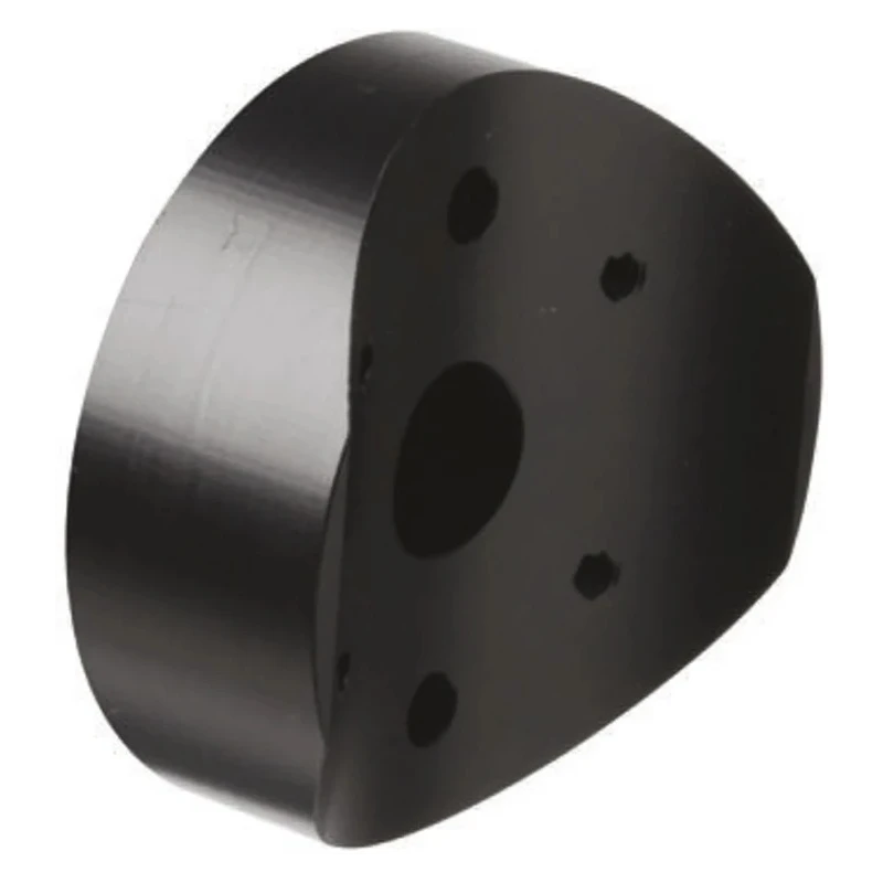 Werma Incandescent Black Pole Adapter for use with 894 Traffic Light Beacons, 494 975.894.02