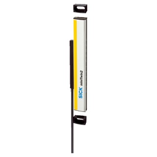 SICK C2MT Series Type 2 Safety Light Curtain Receiver, Sender, 24 mm Resolution, 24V DC, 600 mm Height C2MT