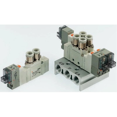 SMC Pneumatic Solenoid Valve Pilot Rc SY5000 Series 24V DC 0.7 Mpa 