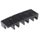 SMC 6 Tubes Polypropylene Tube Clip for Tube Diameter 10 mm OD, Operating Temperature -20°C to 60°C TM-10