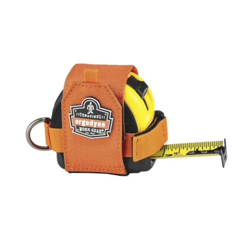 Ergodyne Polyester Belt Ring with Zinc-Plated Cast Alloy D-Ring and Stainless Steel Belt Clip E3770