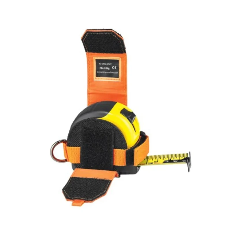 Ergodyne Polyester Belt Ring with Zinc-Plated Cast Alloy D-Ring and Stainless Steel Belt Clip E3770
