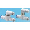 SMC Pneumatic Shuttle Valve VR12 Series 480L/min Flow Rate Shuttle (OR), AND Logic Function 1 Mpa Max Operating Pressure