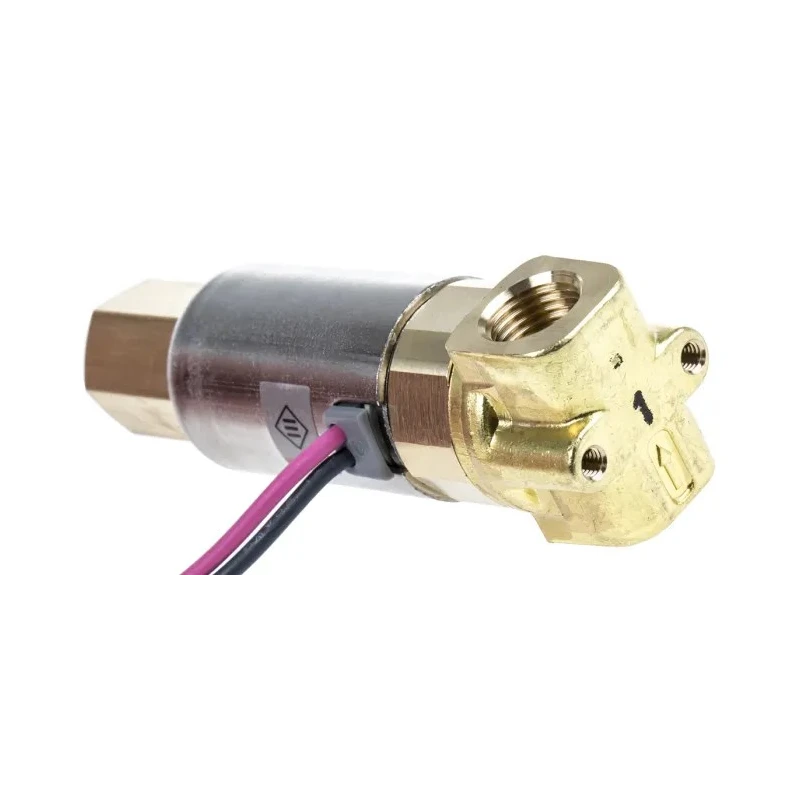 SMC Solenoid Valve 3 Port NO/NC Brass Body 24V DC 10 Bar Maximum Operating Pressure VDW250-5G-2-01F-Q