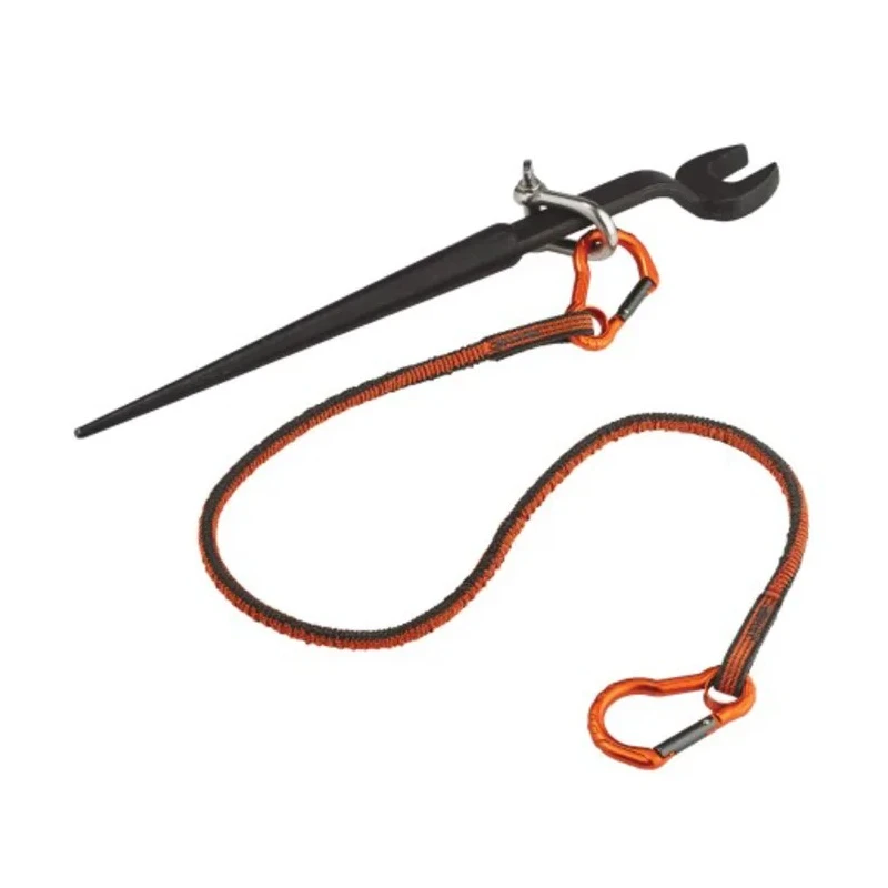 Ergodyne Standard Polyester Aluminium Elastic Tool Lanyard 4.5 kg Capacity E3110F(X)