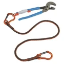 Ergodyne Standard Polyester Aluminium Elastic Tool Lanyard 4.5 kg Capacity E3110F(X)