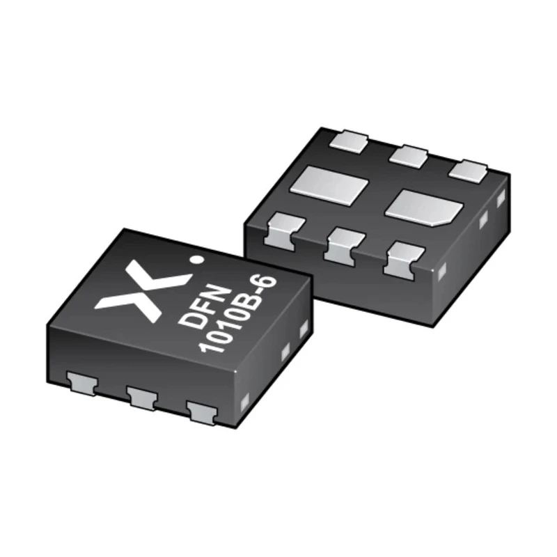 Nexperia N-Channel MOSFET 600 mA 20 V Enhancement 8-Pin DFN PMDXB600UNEZ