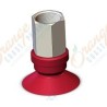 SMC 20 mm Flat Nitrile Rubber (NBR) Pneumatic Suction Cup Female Thread 1/8 in ZPT20UN-B01