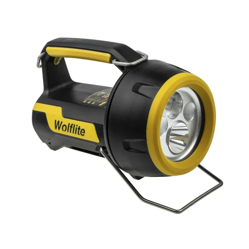 Wolf Safety Rechargeable IECEx/ATEX LED Hand Lamp IP67 Black 430 lm XT-70H