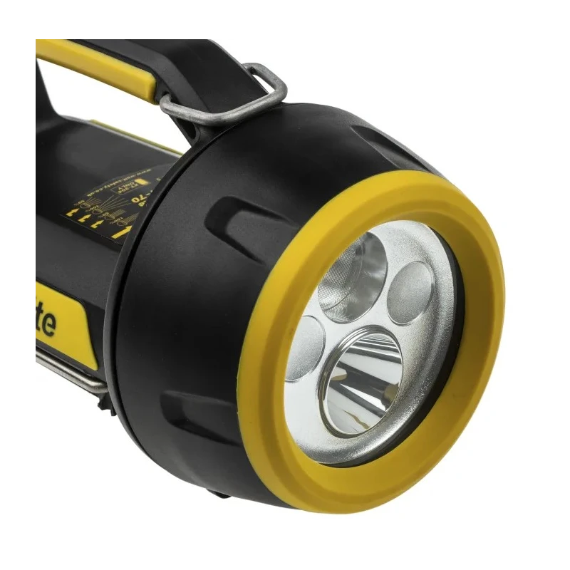 Wolf Safety Rechargeable IECEx/ATEX LED Hand Lamp IP67 Black 430 lm XT-70H