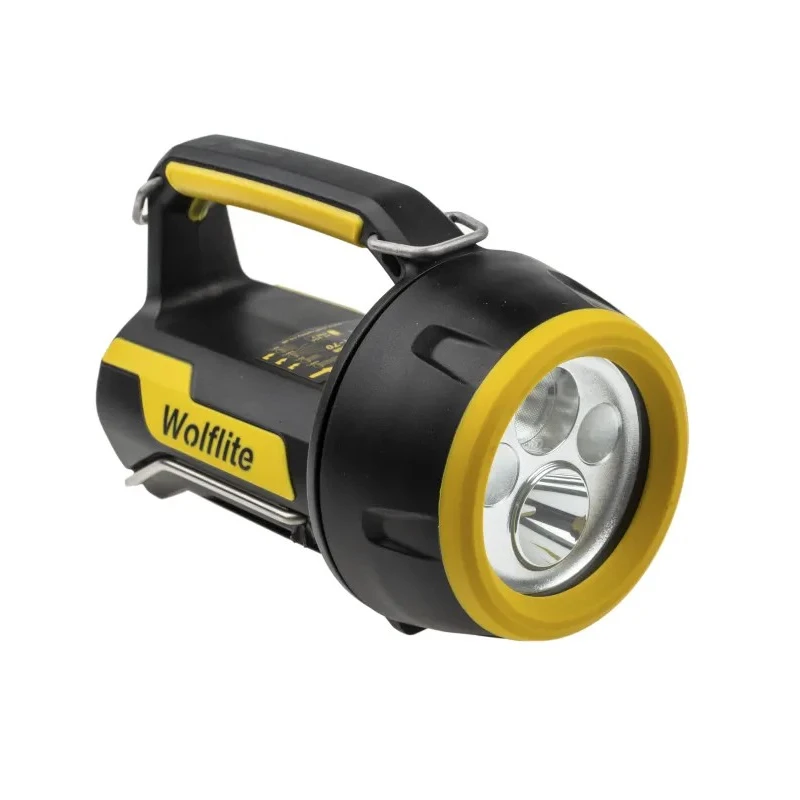 Wolf Safety Rechargeable IECEx/ATEX LED Hand Lamp IP67 Black 430 lm XT-70H